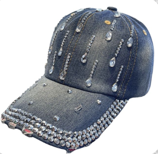 GORRA JEANS BRILLANTES***