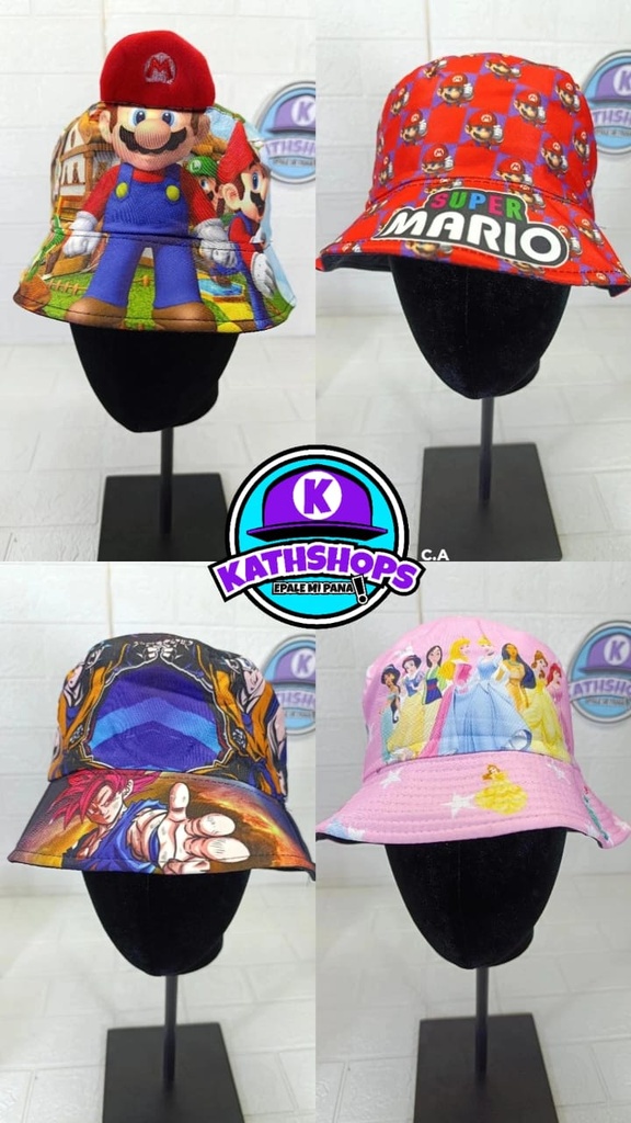 SOMBRERO REVERSIBLE NIÑOS**